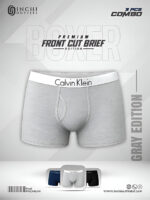 Men’s Premium Front Cut Boxer (3pcs Combo)